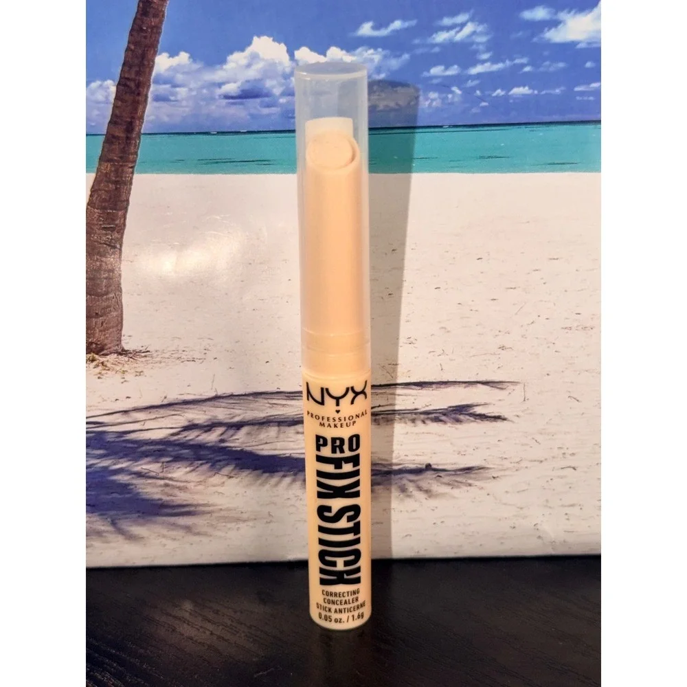 NYX Pro Fix Stick Correcting Concealer 01 Pale 0.05oz Vegan Makeup Stick